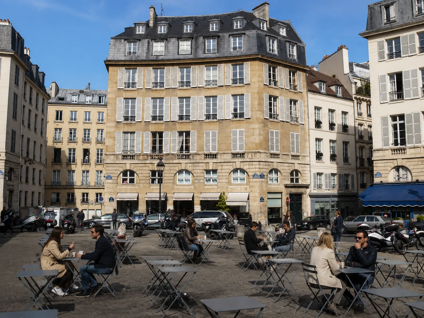 Saint-Germain-des-Pres area in Paris